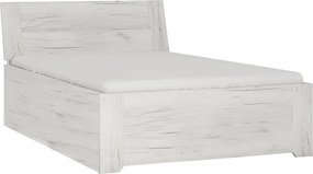 ágy typ 90, fehér craft, 90x200, ANGEL