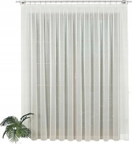 Kész Török Napellenző Függöny Ólommal 250 x 150 Ecru