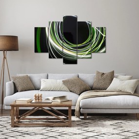 Kép zöld vonalak (150x105 cm)