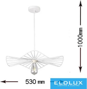 ELDLUX B31-B Vintage Függesztett Lámpa IP20