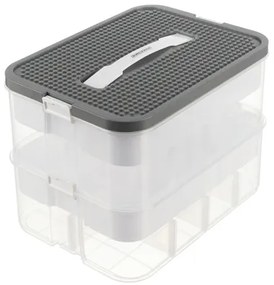 2 szintes doboz építőkockákra - játékrendszerező - Kruzzel