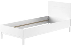 Fehér borovi fenyő gyerekágy ágyrács nélkül 90x200 cm Eva – Vipack