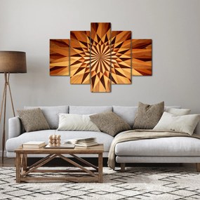 Kép - Fa kollázs (150x105 cm)