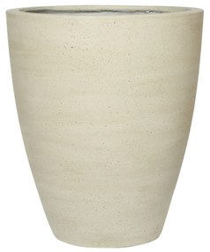 Květináč Ben, barva béžová, více velikostí - PotteryPots méret: hossz 55 cm, ⌀ 46,5 cm