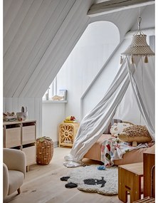 Fehér gyerek takaró 130x160 cm Sweets – Bloomingville Mini