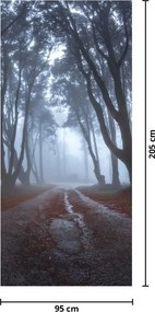 Fotótapéta ajtóra - Esős napon (95x205cm)