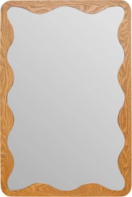Tinny fali tükör 91 x 61 cm hullámos Skandináv Modern Nappali