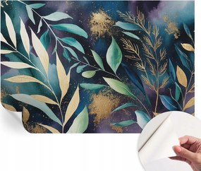 Dekoratív öntapadós fotótapéta irodába Botanikus levelek 152x104 cm