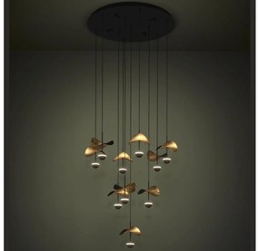 Eglo 390339 - LED Dimmelhető csillár zsinóron DRACERA 10xLED/2,3W/230V átm. 58 cm