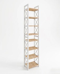 Fali polc, fehér, 23 cm
