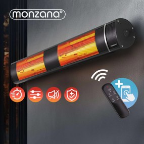 Deuba Sugárzó hősugárzó 3000 W - fekete