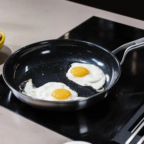 Rozsdamentes acél serpenyő tapadásmentes felülettel ø 26 cm Chili Ta – FABINI