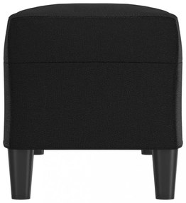 vidaXL fekete műbőr pad 100 x 35 x 41 cm