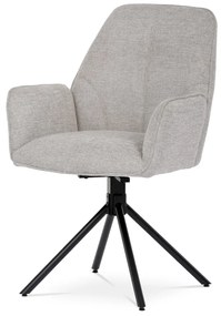 Scaun pivotant / scaun de întâlnire Gri Bej :. Pivotare: 180° HC-522