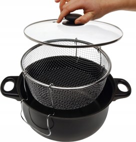 Fazék Mély Olajban Sütéshez Olajsütő