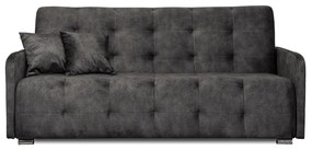 Sofa ARIA Szara Welurowa