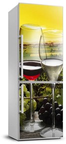 Dekor matrica hűtőre Bor és szőlő FridgeStick-70x190-f-91388380