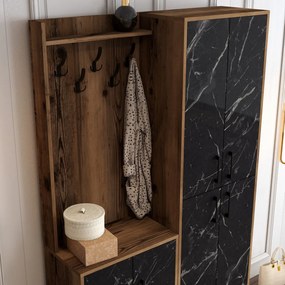 Berlin BA - Walnut, Black Marble