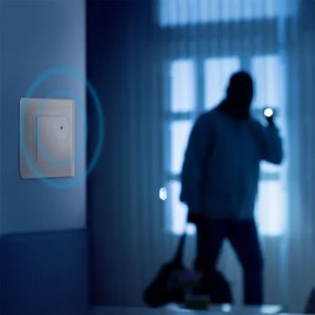 Mikrohullámú mozgásérzékelő 180° 300W/230V fehér