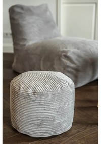 Zöld kordbársony babzsákfotel Mini – SLOWDOWN