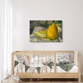 Kép - French 19th Century, Melon and Lemon, reprodukciók (90x60 cm)
