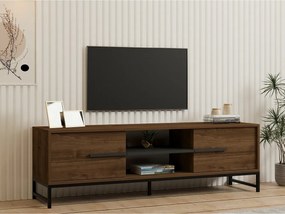 Mono Walnut and Black TV-asztal