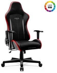 Diablo X-Starter LED gamer szék: fekete