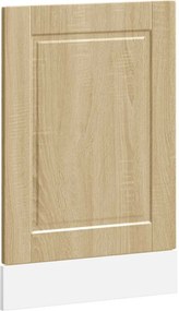 vidaXL mosogatógép panel "Porto" Sonoma tölgy 45x1,5x67 cm Mérnöki fa