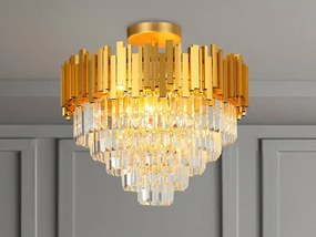 PLAZA LED DESIGN KRISTÁLYCSILLÁR MENNYEZETI LÁMPA 9x40W