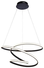 Endon 97632 - DUNE kábeles LED csillár LED/47,5W/230V 3000K fekete