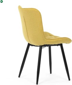 Sárga Szövet Étkezőszék. HC-462 YEL2