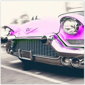 Poszterek 140x140 Rózsaszín Cadillac