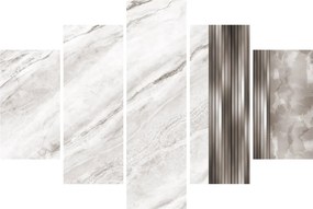 Kép - Márvány ezüst vonalakkal (150x105 cm)