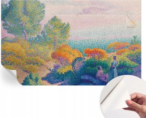 Öntapadós tapéta Divatos 3D fali ragasztó Tengerparti tájkép 416x254 cm