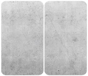 WENKO 53906100 - Főzőlapvédő 30x52 cm szürke/átlátszó