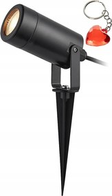 Kültéri kerti spotlámpa, fekete Rabalux