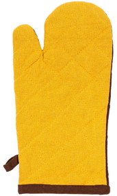 Heda edényfogó mágnessel sárga/barna, 18 x 32 cm