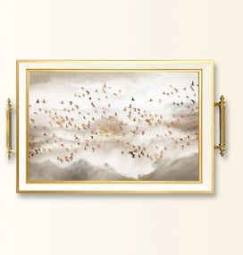 Üveg tálca, 38×24 cm – TPB9844