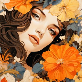 Poszter 50x50cm Virágesszencia