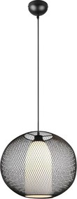 TRIO 313900132 FILO Modern Függesztett Lámpa Fekete E27 IP20
