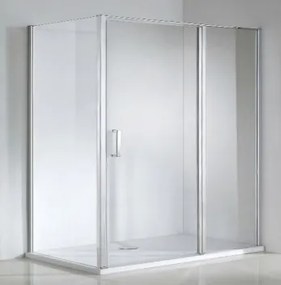 Wellis Triton egy nyílóajtós szögletes zuhanykabin 120x80