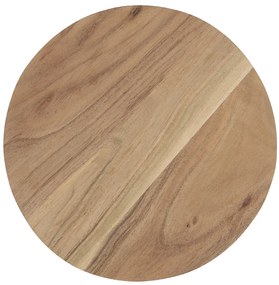 IB Laursen Kerek fa vágódeszka ACACIA WOOD lábakon 30 cm