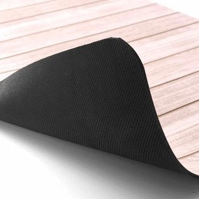 Barna gumi fürdőszobai kilépő 50x80 cm Calista – douceur d'intérieur