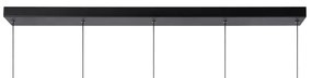 Lucide 24402/30/30 -LED Dimmelhető csillár zsinóron MARGARY 5xLED/4,2W/230V fekete