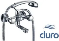 Kétkaros fali kád-zuhany csaptelep Duro Verde Standard króm