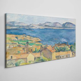 Vászonkép Marseille Cézanne-öböl