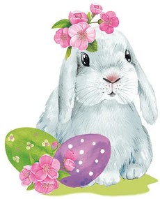 Húsvét Watercolour Bunny szalvéta 20 db-os 25x25 cm