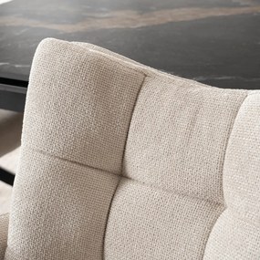 Forgó szék krém színben. JULY