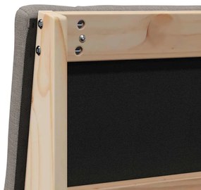 Kárpitozott fejtámla Tópszínű 90 cm Tömör fenyőfa