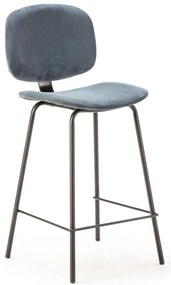 Kék bárszék szett 2 db-os (ülésmagasság 66 cm) Arus – Marckeric